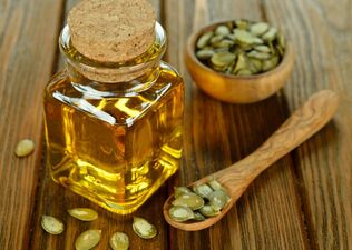 Pumpkin seed oil for syringe