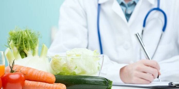doctor recommends vegetables for prostatitis