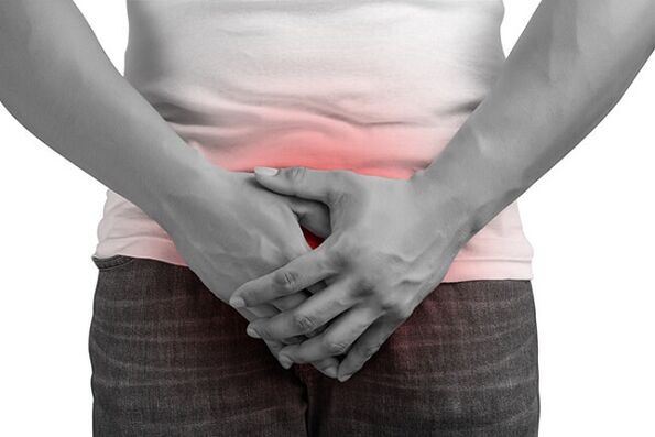 Prostatitis causing pain and discomfort requires treatment with drugs